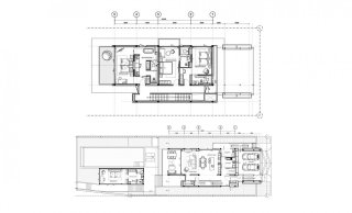 Планировка дома 4 спальни в ЖК Maison Marina Panwa № 11006